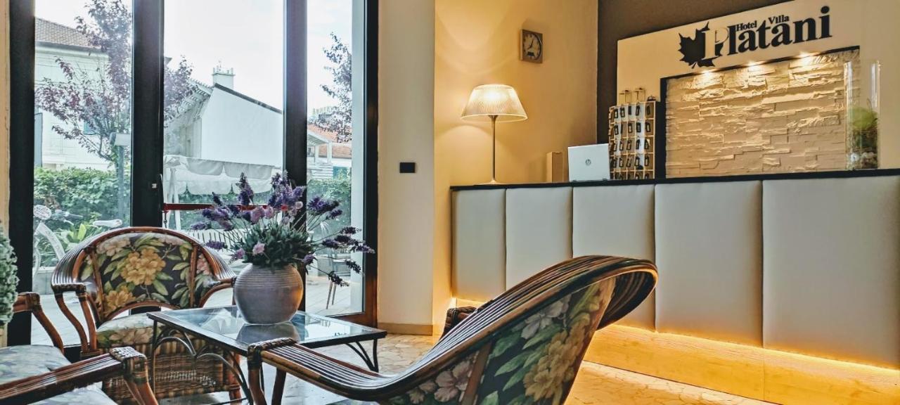Hotel Villa Platani Риччоне Экстерьер фото