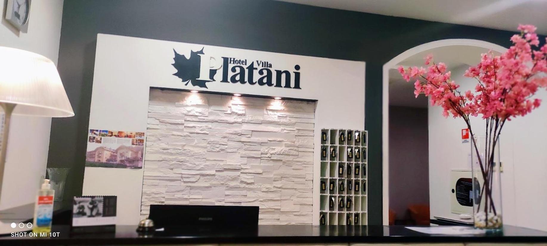 Hotel Villa Platani Риччоне Экстерьер фото